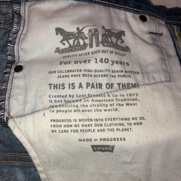 Unique 541 Levi’s Jeans - Pieced/Married Bleached Jeans